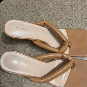 PrettyLittleThing Brown Women's Sandals